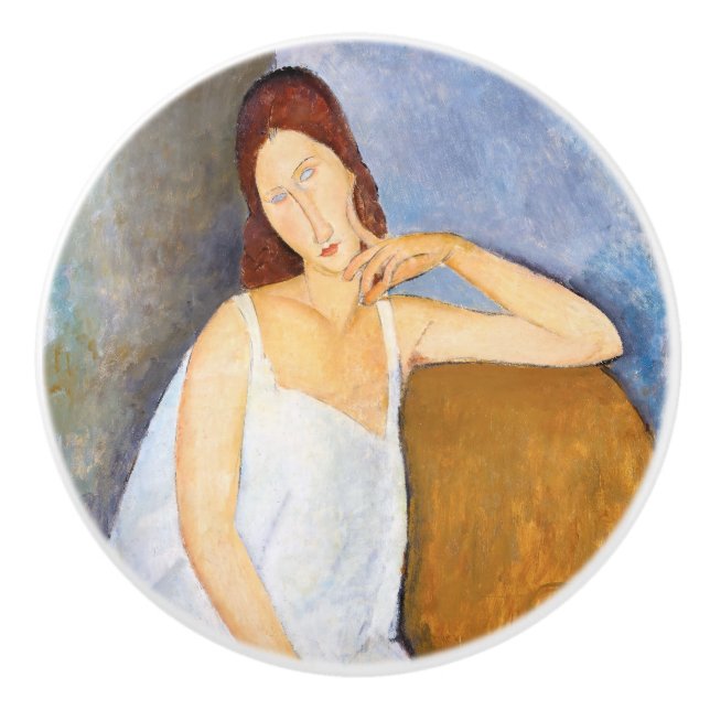 Amedeo Modigliani - Jeanne Hebuterne Knopp (Framsidan)