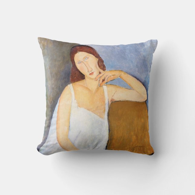Amedeo Modigliani - Jeanne Hebuterne Kudde (Framsida)