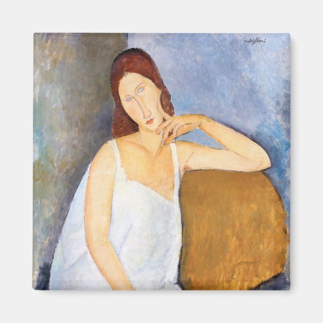 Amedeo Modigliani - Jeanne Hebuterne Magnet (Framsidan)