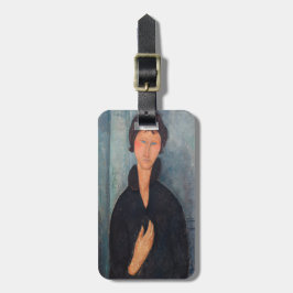 Amedeo Modigliani - Kvinnor med blå Ögon Bagagebricka