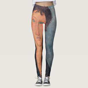 Amedeo Modigliani - Kvinnor med blå Ögon Leggings