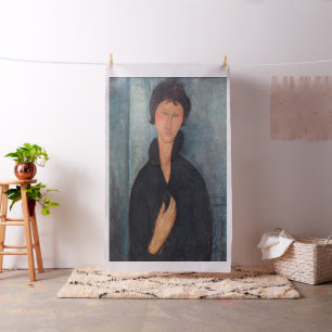 Amedeo Modigliani - Kvinnor med blå Ögon Tyg
