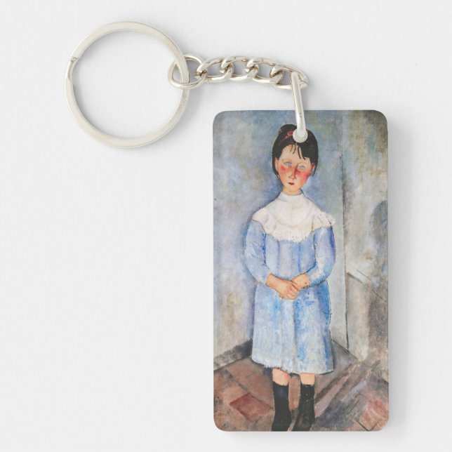 Amedeo Modigliani - Little Girl in Blue (Framsidan)