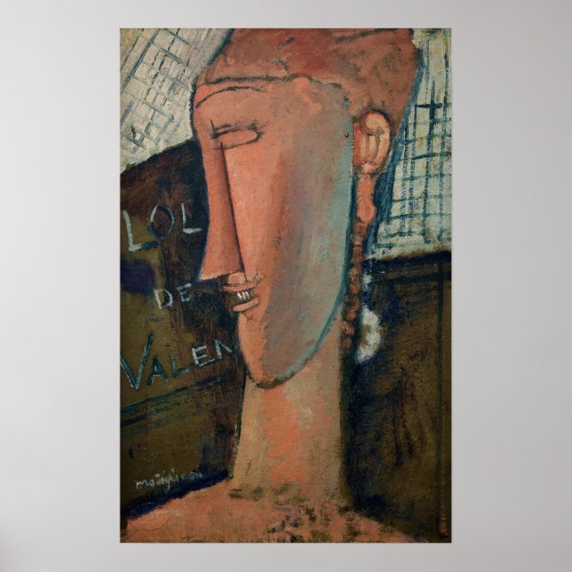 Amedeo Modigliani - Lola de Valence Poster (Framsidan)