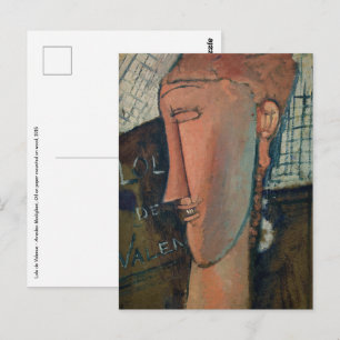 Amedeo Modigliani - Lola de Valence Vykort