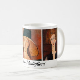 Amedeo Modigliani - mästerverk Collage Kaffemugg