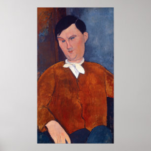 Amedeo Modigliani - Monsieur Deleu Poster