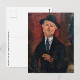Amedeo Modigliani - Paul Guillaume, Novo Pilota Vykort