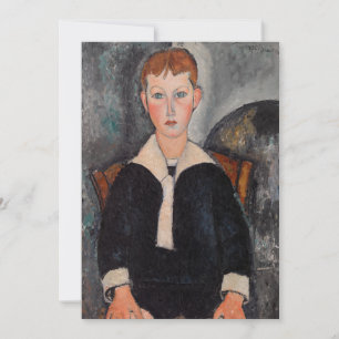 Amedeo Modigliani - Pojke i sjömannskostym Tack Kort