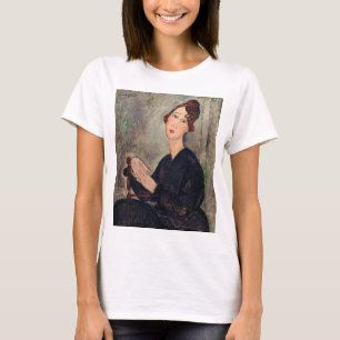 Amedeo Modigliani - Porträtt i Dedie Hayden T Shirt