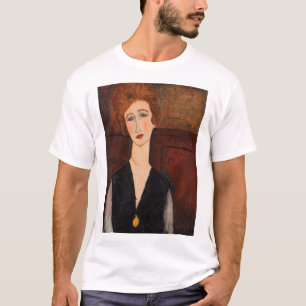 Amedeo Modigliani - Porträtt i en kvinna T Shirt