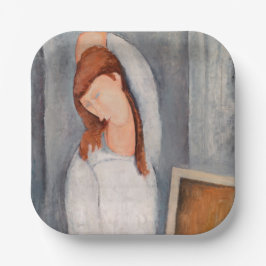 Amedeo Modigliani - Porträtt Jeanne Hebuterne #1