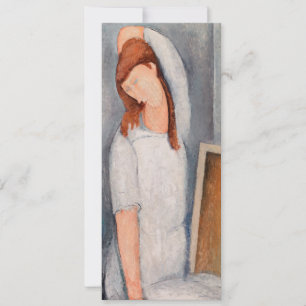 Amedeo Modigliani - Porträtt Jeanne Hebuterne #1 Inbjudningar