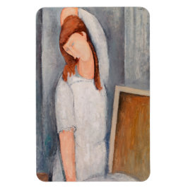 Amedeo Modigliani - Porträtt Jeanne Hebuterne #1 Magnet