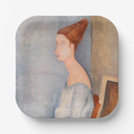 Amedeo Modigliani - Porträtt Jeanne Hebuterne #3