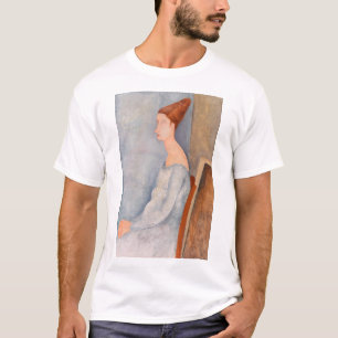 Amedeo Modigliani - Porträtt Jeanne Hebuterne #3 T Shirt
