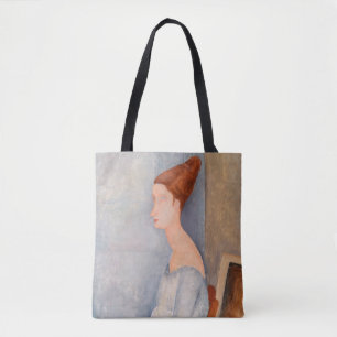 Amedeo Modigliani - Porträtt Jeanne Hebuterne #3 Tygkasse