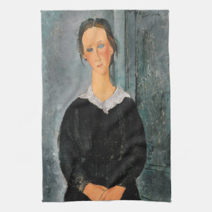 Amedeo Modigliani - Servant Girl Kökshandduk