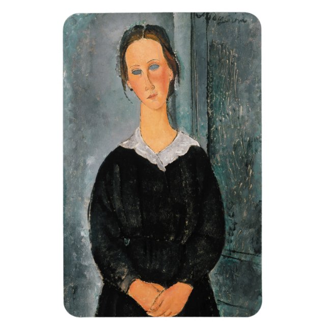 Amedeo Modigliani - Servant Girl Magnet (Vertikal)