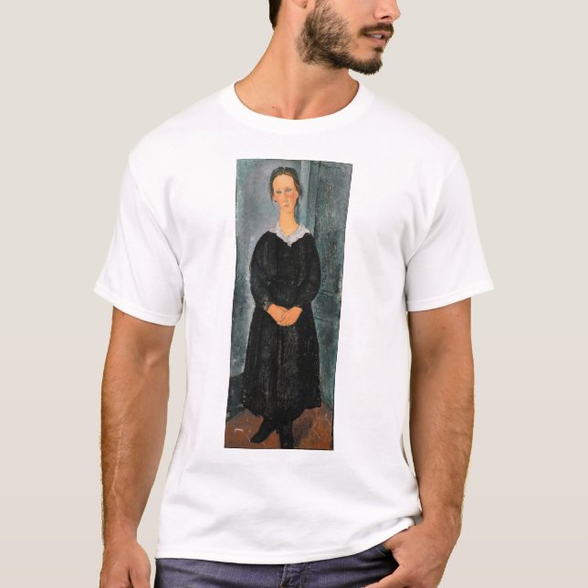 Amedeo Modigliani - Servant Girl T Shirt (Framsida)