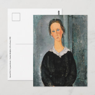 Amedeo Modigliani - Servant Girl Vykort