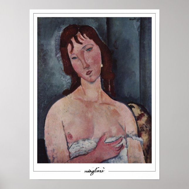 Amedeo Modigliani Zedign Art Poster #123 (Framsidan)