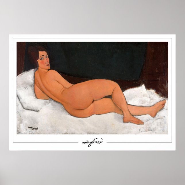 Amedeo Modigliani Zedign Art Poster #133 (Framsidan)