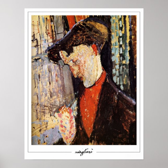 Amedeo Modigliani Zedign Art Poster #146 (Framsidan)