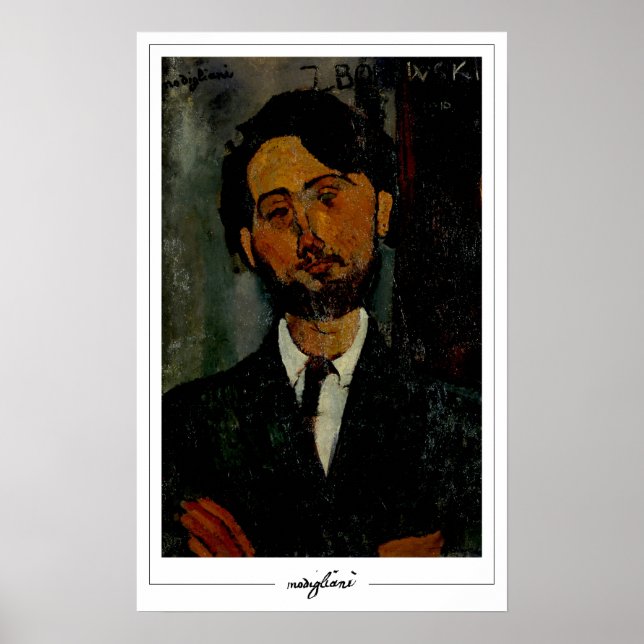 Amedeo Modigliani Zedign Art Poster #158 (Framsidan)
