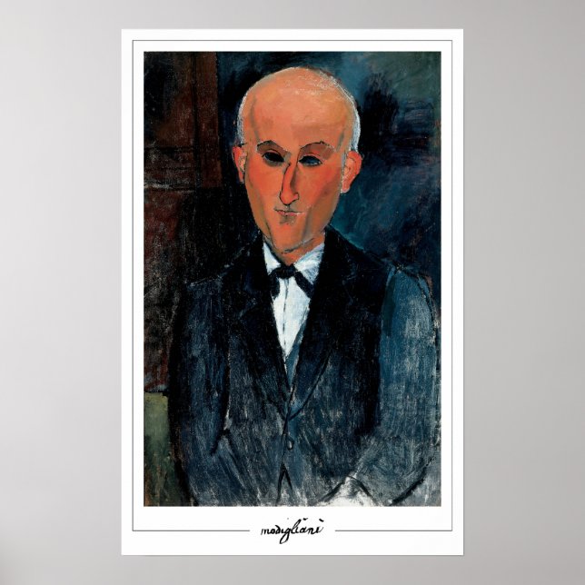Amedeo Modigliani Zedign Art Poster #16 (Framsidan)