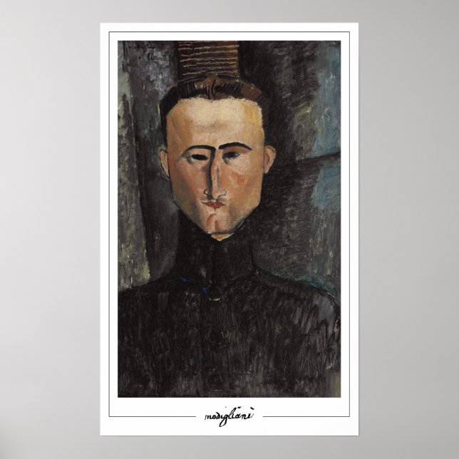 Amedeo Modigliani Zedign Art Poster #167 (Framsidan)