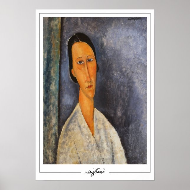 Amedeo Modigliani Zedign Art Poster #184 (Framsidan)