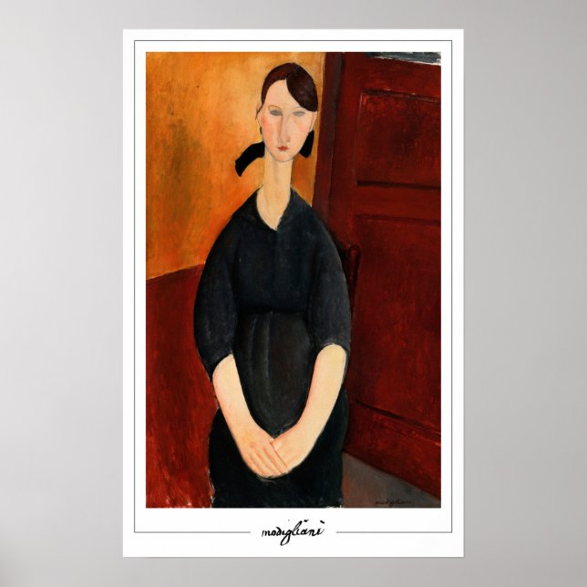 Amedeo Modigliani Zedign Art Poster #255 (Framsidan)