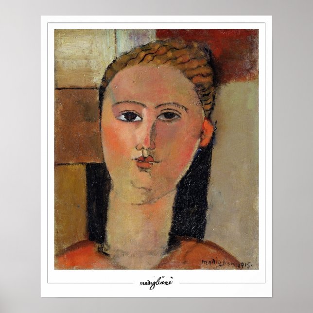 Amedeo Modigliani Zedign Art Poster #269 (Framsidan)