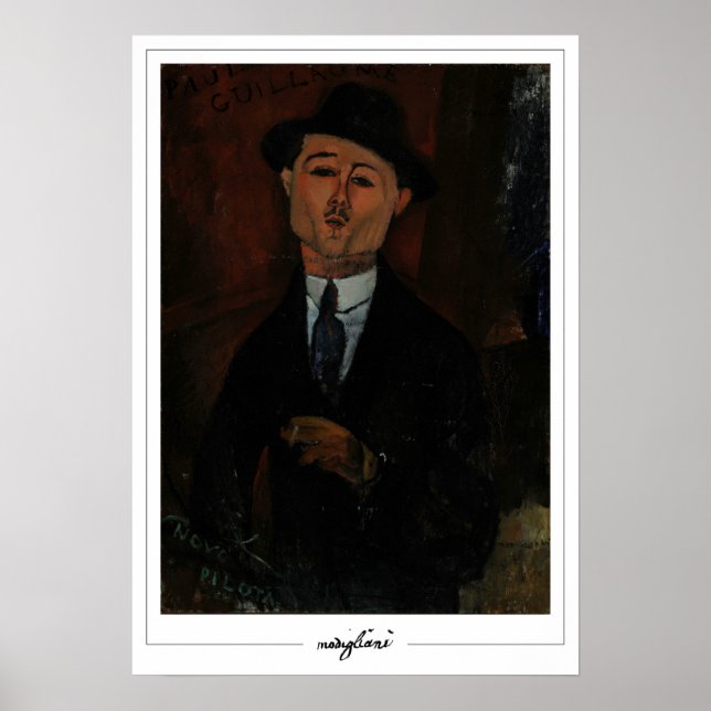 Amedeo Modigliani Zedign Art Poster #311 (Framsidan)