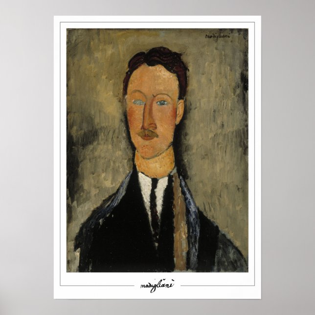 Amedeo Modigliani Zedign Art Poster #351 (Framsidan)