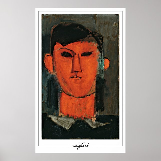 Amedeo Modigliani Zedign Art Poster #6 (Framsidan)