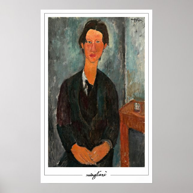 Amedeo Modigliani Zedign Art Poster #9 (Framsidan)