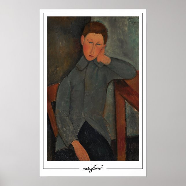 Amedeo Modigliani Zedign Art Poster #96 (Framsidan)