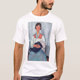 Amedeo Modigliani - zigenarkvinna med Baby T Shirt