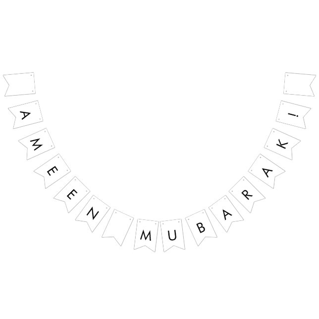 Ameen Mubarak vimplar banner (Alla)