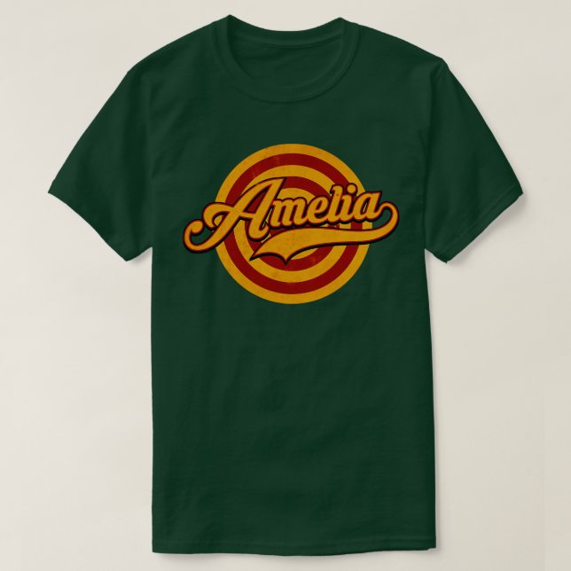 Amelia är Min Namn T Shirt (Design framsida)