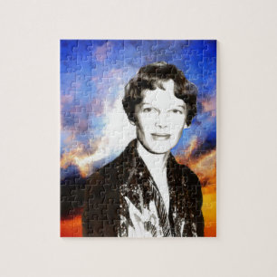 Amelia Earhart Pussel