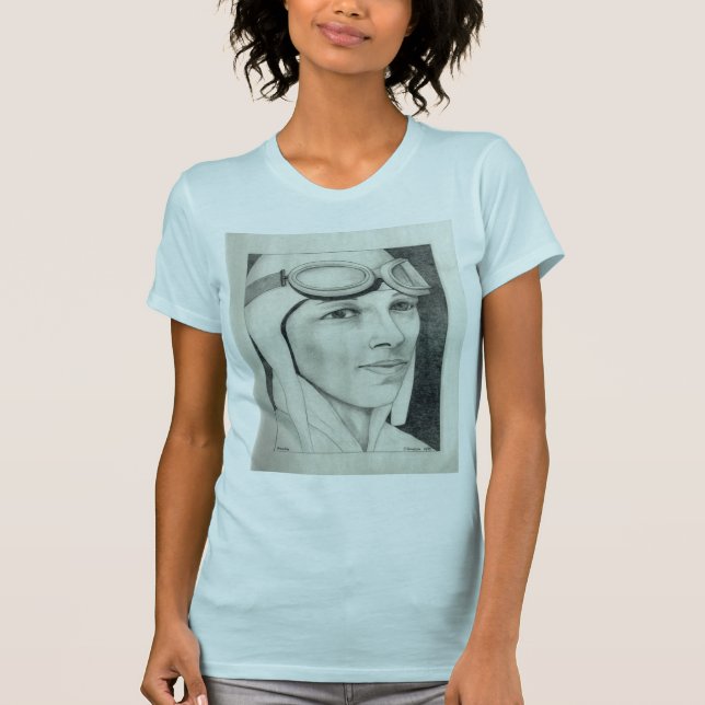 Amelia Earhart Tee (Framsida)