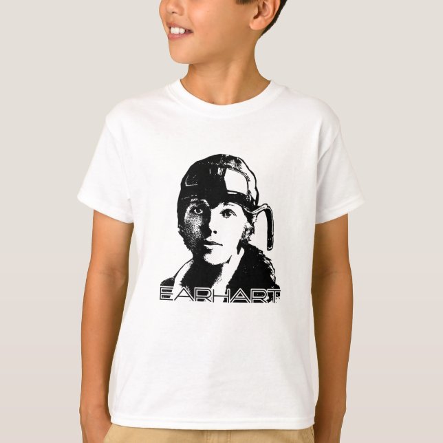 Amelia Earhart Tee Shirt (Framsida)