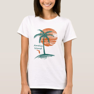Amelia Handflatan Träd T Shirt