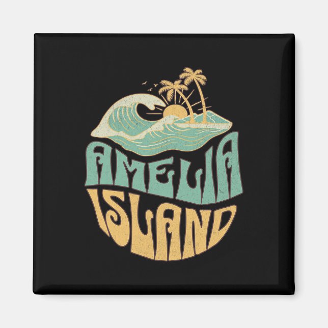 Amelia Island _4  Magnet (Framsidan)