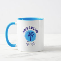 Amelia Island Florida Kaffe Mugg
