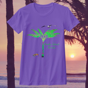 Amelia Island Florida Paradise Kusten t-shirt