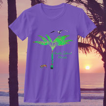 Amelia Island Florida Paradise Kusten t-shirt